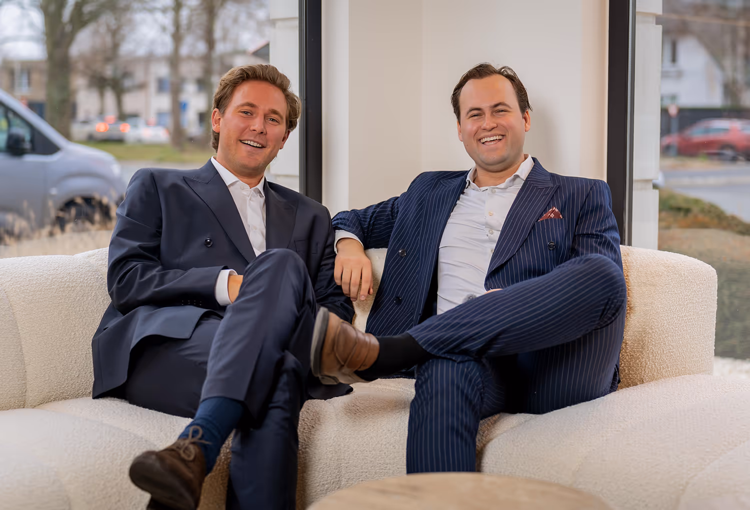 Vastgoedmakelaars Lex en Zyno van Bauwens Vastgoed